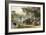 Silk Dyeing Winding-Thomas Allom-Framed Art Print