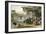 Silk Dyeing Winding-Thomas Allom-Framed Art Print