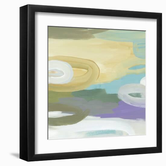 Silk Gem II-Cat Tesla-Framed Giclee Print