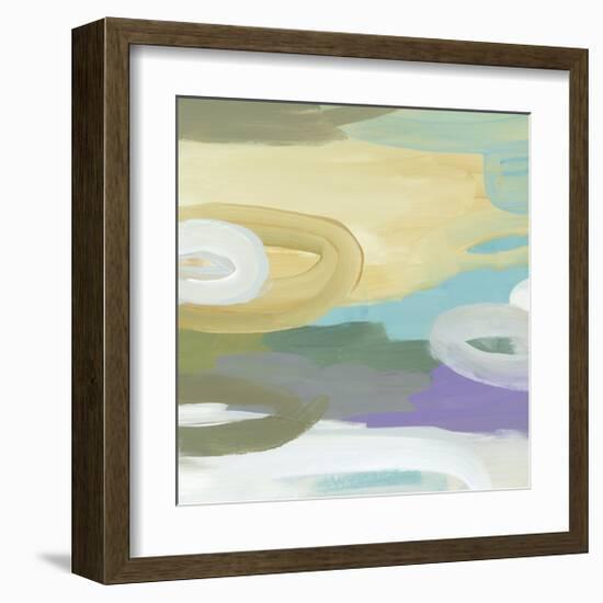 Silk Gem II-Cat Tesla-Framed Giclee Print