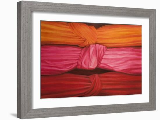 Silk Knots, 2010-Lincoln Seligman-Framed Giclee Print