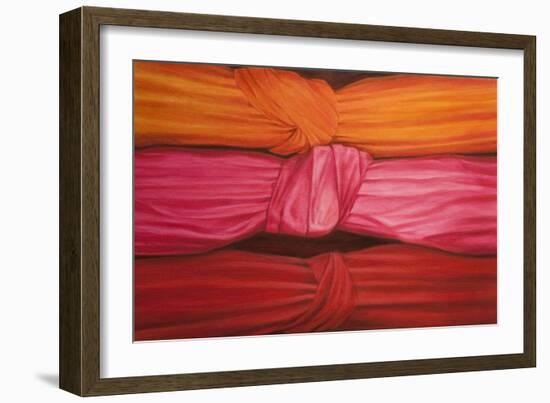 Silk Knots, 2010-Lincoln Seligman-Framed Giclee Print