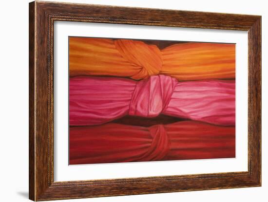 Silk Knots, 2010-Lincoln Seligman-Framed Giclee Print