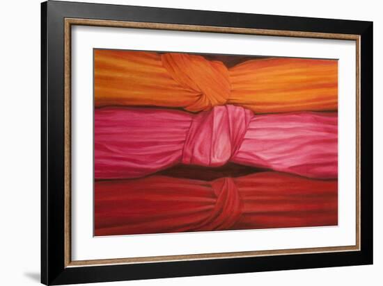 Silk Knots, 2010-Lincoln Seligman-Framed Giclee Print