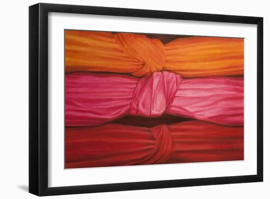 Silk Knots, 2010-Lincoln Seligman-Framed Giclee Print