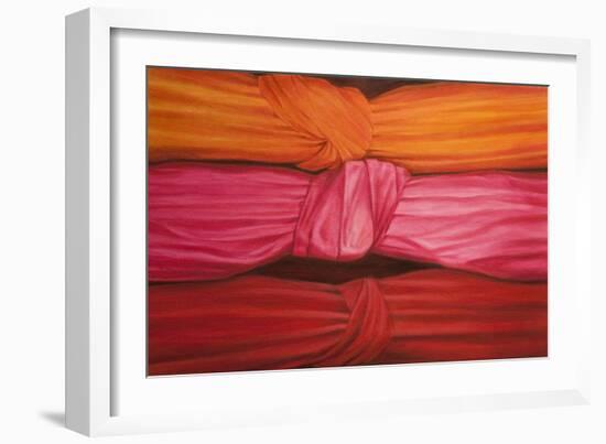 Silk Knots, 2010-Lincoln Seligman-Framed Giclee Print