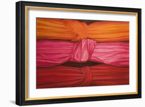 Silk Knots, 2010-Lincoln Seligman-Framed Giclee Print