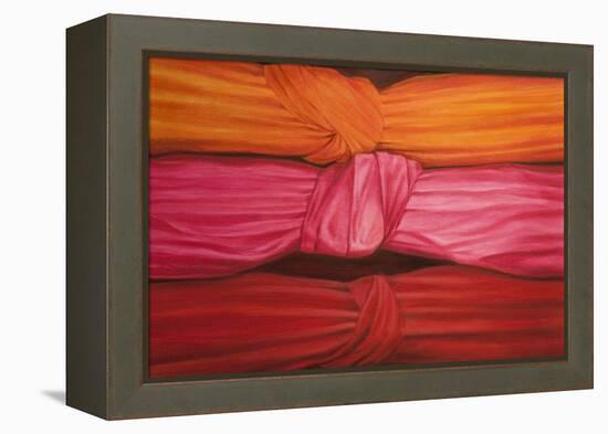 Silk Knots, 2010-Lincoln Seligman-Framed Premier Image Canvas