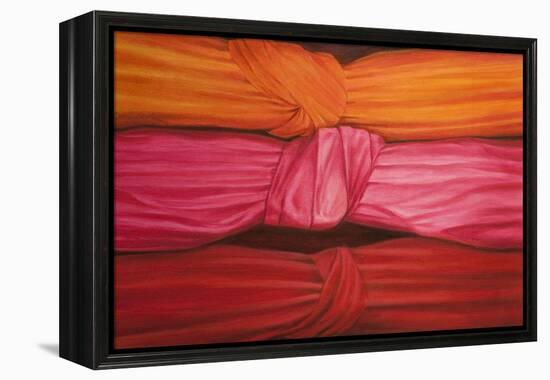 Silk Knots, 2010-Lincoln Seligman-Framed Premier Image Canvas