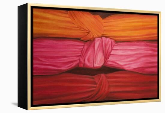 Silk Knots, 2010-Lincoln Seligman-Framed Premier Image Canvas