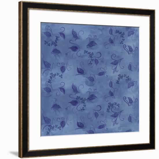 Silk Leaves-Maria Trad-Framed Giclee Print