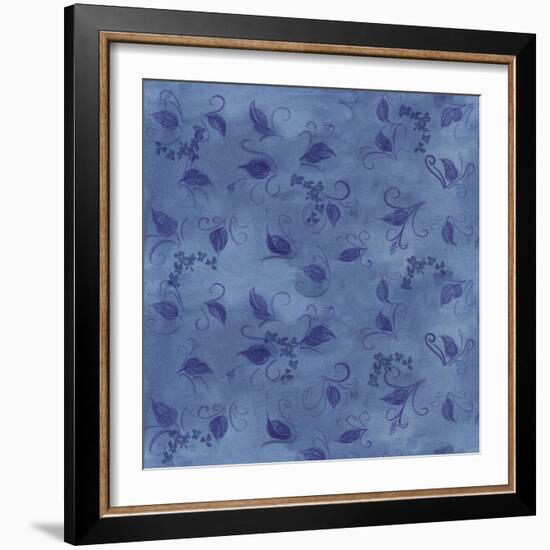 Silk Leaves-Maria Trad-Framed Giclee Print