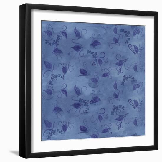 Silk Leaves-Maria Trad-Framed Giclee Print