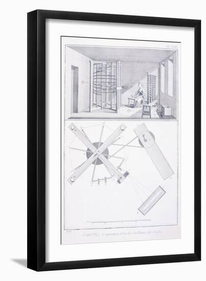 Silk Manufacture-null-Framed Giclee Print