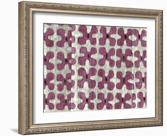 Silk Road Ikat III-Chariklia Zarris-Framed Art Print