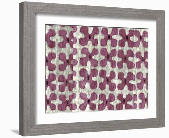 Silk Road Ikat III-Chariklia Zarris-Framed Art Print