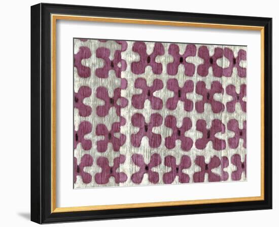 Silk Road Ikat III-Chariklia Zarris-Framed Art Print