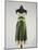 Silk Satin Underdress with Lace Inserts, 1930s-1940s-null-Mounted Giclee Print