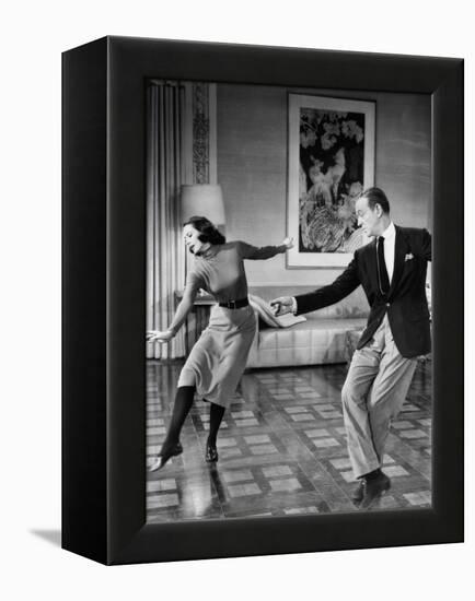 Silk Stockings, (aka La Belle De Moscou Silk Stockings), Cyd Charisse, Fred Astaire, 1957-null-Framed Stretched Canvas