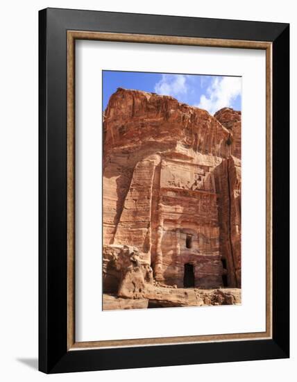 Silk Tomb, Royal Tombs, Petra, UNESCO World Heritage Site, Jordan, Middle East-Eleanor Scriven-Framed Photographic Print