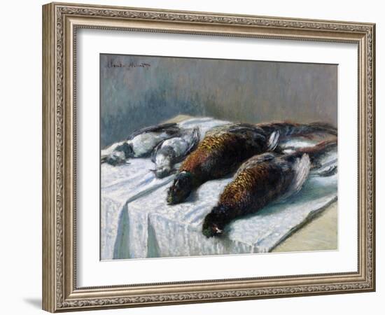 Sill Life, 1879-Claude Monet-Framed Giclee Print