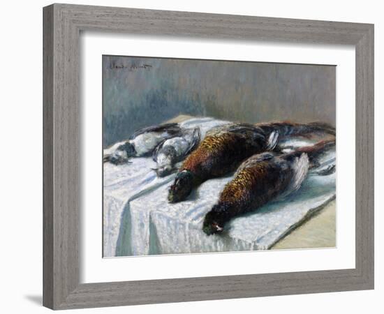 Sill Life, 1879-Claude Monet-Framed Giclee Print