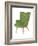 Silla Verde-Kristine Hegre-Framed Giclee Print