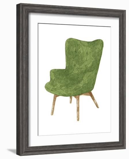 Silla Verde-Kristine Hegre-Framed Giclee Print