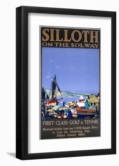 Silloth on the Solway-null-Framed Art Print