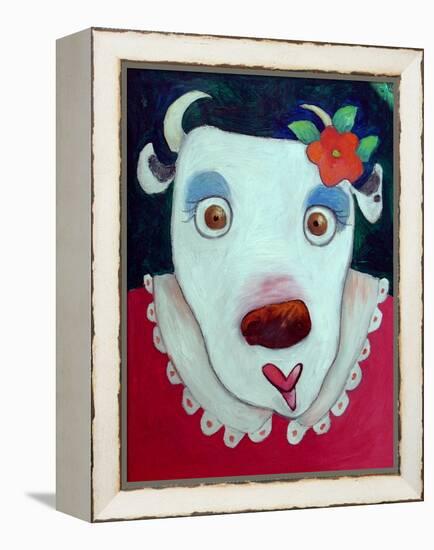 Silly Cow-Maylee Christie-Framed Premier Image Canvas