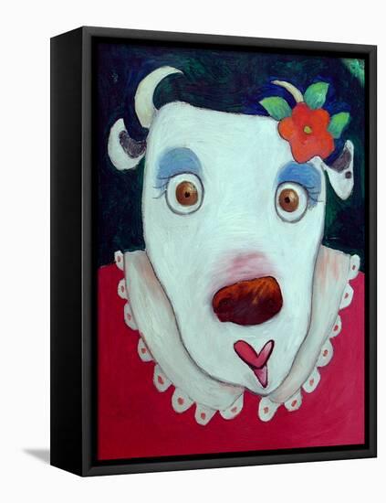 Silly Cow-Maylee Christie-Framed Premier Image Canvas