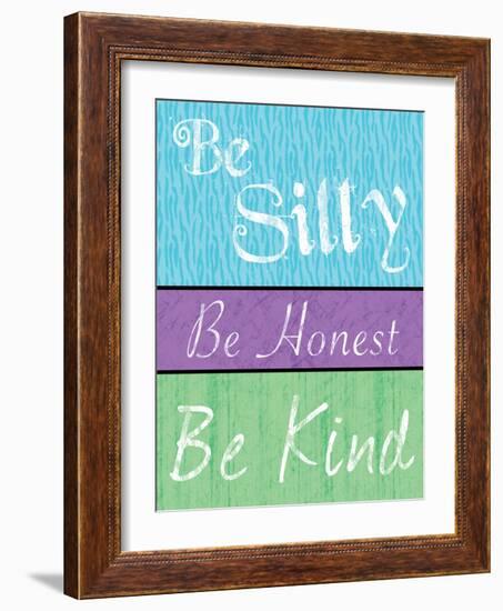 Silly Honest Kind-Lauren Gibbons-Framed Art Print