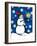 Silly Snowmen II-Nicholas Biscardi-Framed Art Print