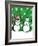Silly Snowmen V-Nicholas Biscardi-Framed Art Print
