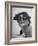 Silly Sunglasses Featuring Long Blue Eyelashes and Small Lenses by Designer Schiaparelli-Gordon Parks-Framed Photographic Print