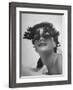 Silly Sunglasses Featuring Long Blue Eyelashes and Small Lenses by Designer Schiaparelli-Gordon Parks-Framed Photographic Print