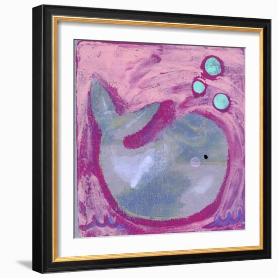 Silly Whale-Wyanne-Framed Giclee Print