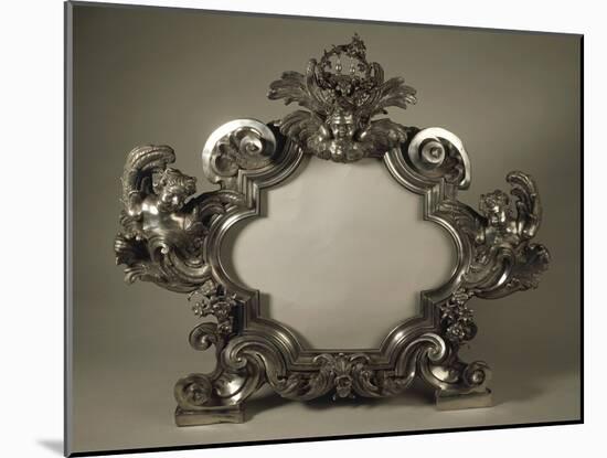 Silver Altar Card Frame for the Main Altar-Georg Dionysius Ehret-Mounted Giclee Print