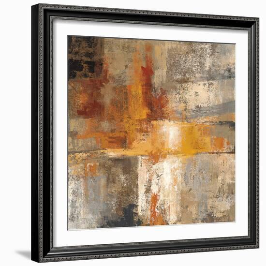 Silver and Amber Crop-Silvia Vassileva-Framed Art Print