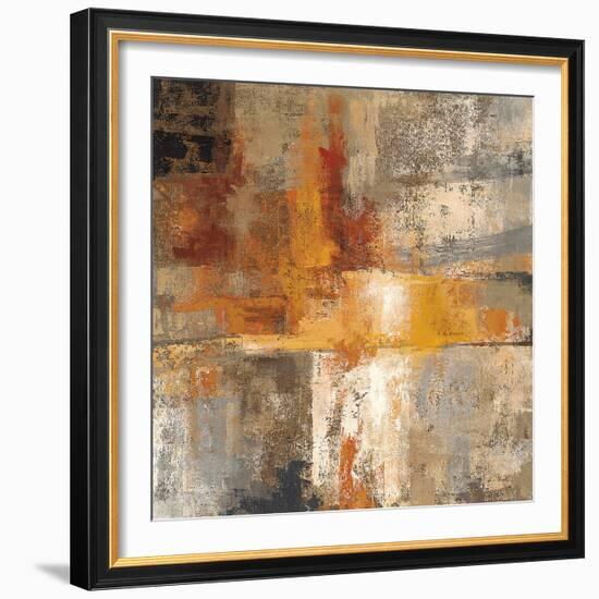 Silver and Amber Crop-Silvia Vassileva-Framed Art Print