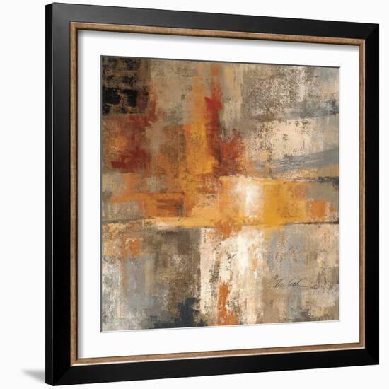 Silver and Amber Crop-Silvia Vassileva-Framed Art Print