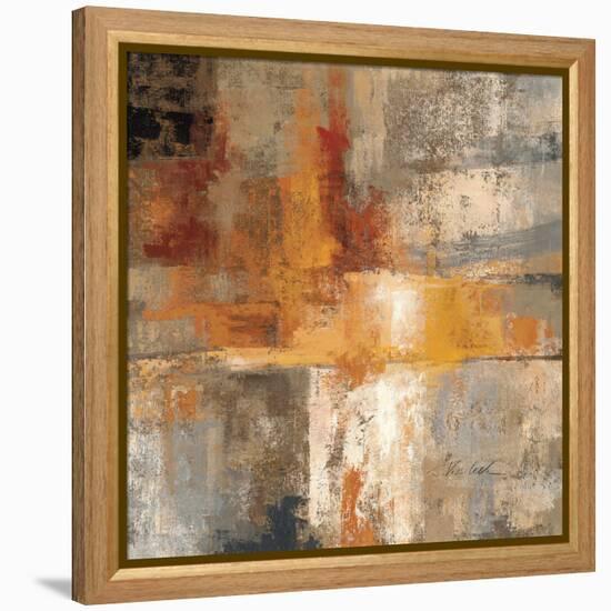 Silver and Amber Crop-Silvia Vassileva-Framed Stretched Canvas