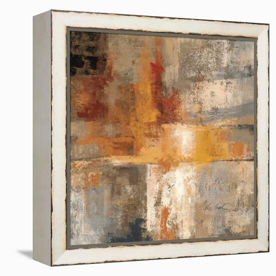 Silver and Amber Crop-Silvia Vassileva-Framed Stretched Canvas