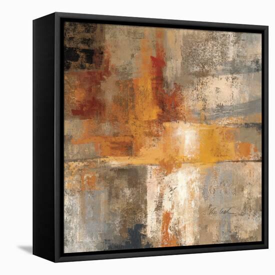 Silver and Amber Crop-Silvia Vassileva-Framed Stretched Canvas