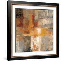 Silver and Amber Crop-Silvia Vassileva-Framed Art Print