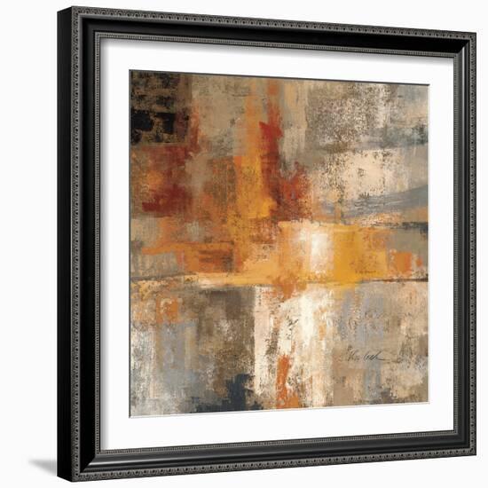 Silver and Amber Crop-Silvia Vassileva-Framed Art Print