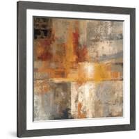 Silver and Amber Crop-Silvia Vassileva-Framed Art Print