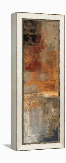 Silver and Amber Panel II-null-Framed Stretched Canvas