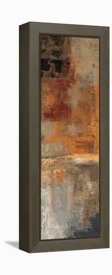 Silver and Amber Panel II-null-Framed Stretched Canvas