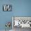 Silver And Dark Rhythm II-Lanie Loreth-Framed Stretched Canvas displayed on a wall